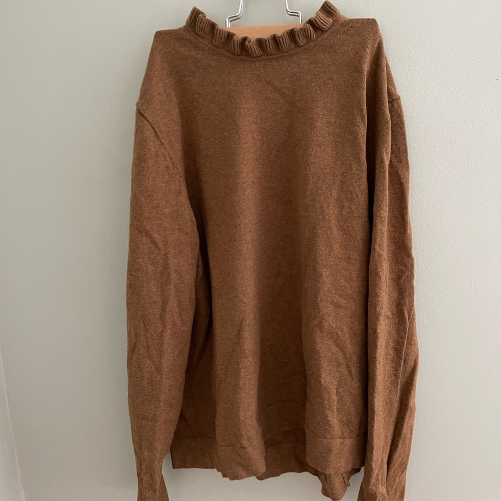 J. Crew Factory | Ruffleneck Sweater - Picture 2 of 5